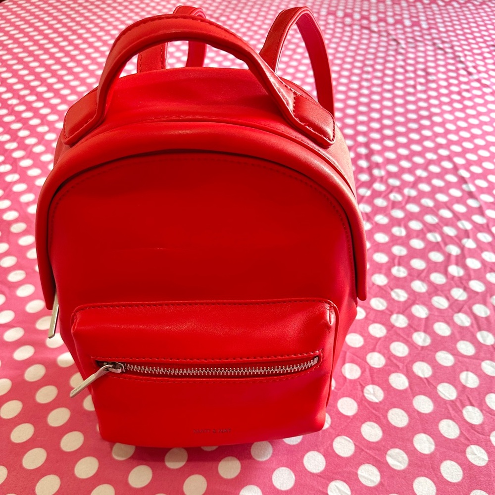 Matt & Nat Balimini Loom Vegan Leather Mini Backpack NWT